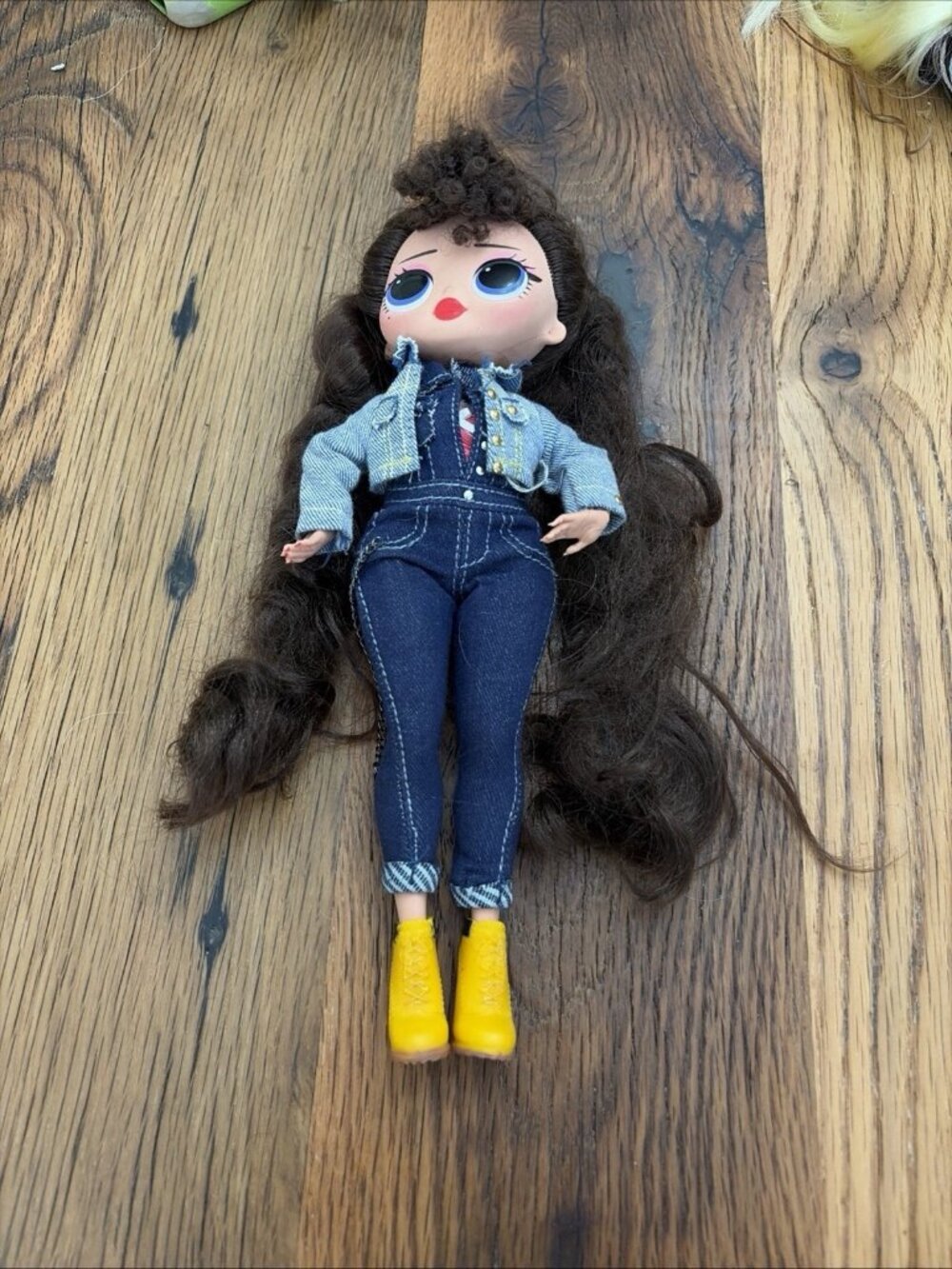 LOL Surprise! OMG Busy B.B. Fashion Doll Series 2 Denim Jumpsuit